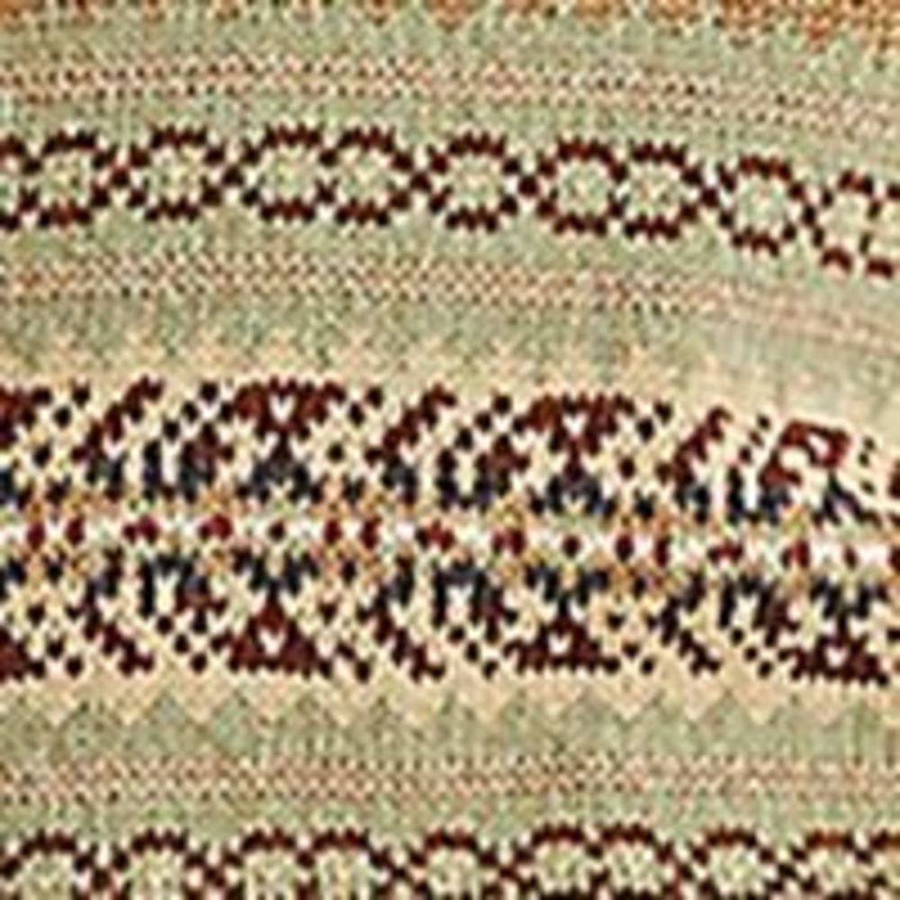 RALPH LAUREN Womens Green Ribbed Sheer Long Sleeve Crew Neck Sweater L - Picture 4 of 4